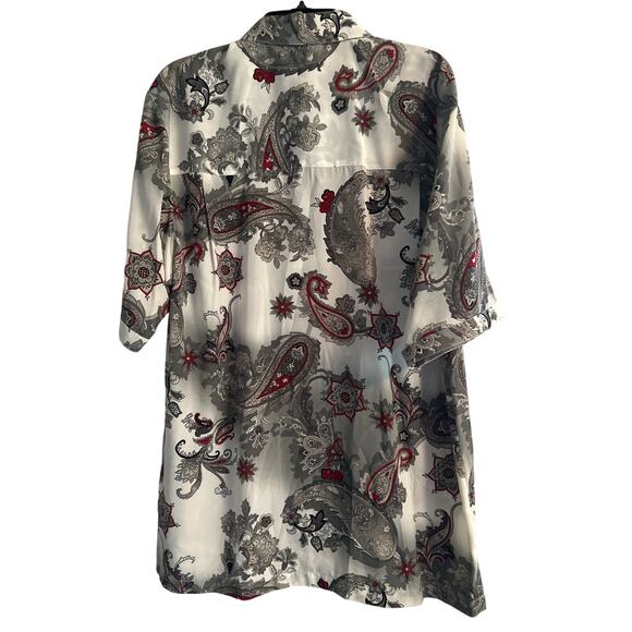 GUC Man of Fashion Short Sleeve Summer Casual Shirt Button Down Size Large - Picture 2 of 5